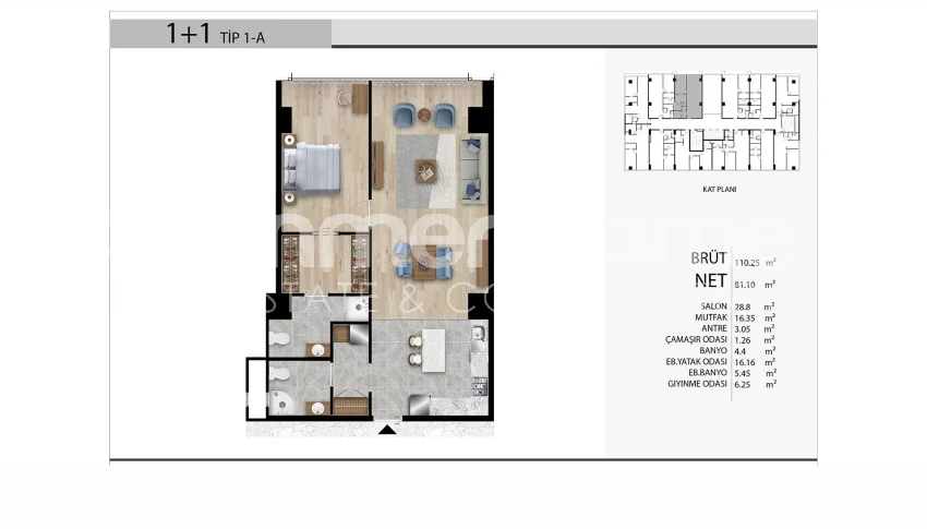 Ready-to-move complex consists apartments and home offices Plan - 20