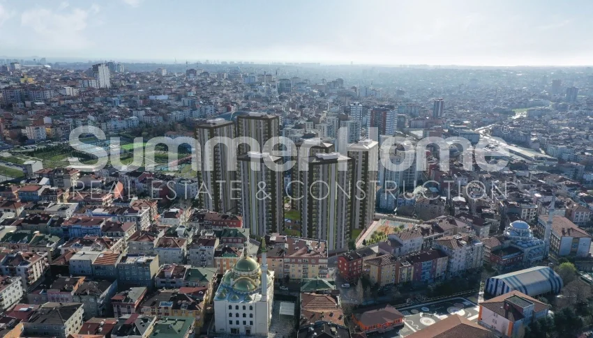 Sleek Stylish Apartments For sale in Bagcilar Istanbul
