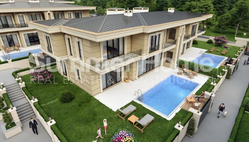 New High class Villas located on the coast of Büyükcekmece