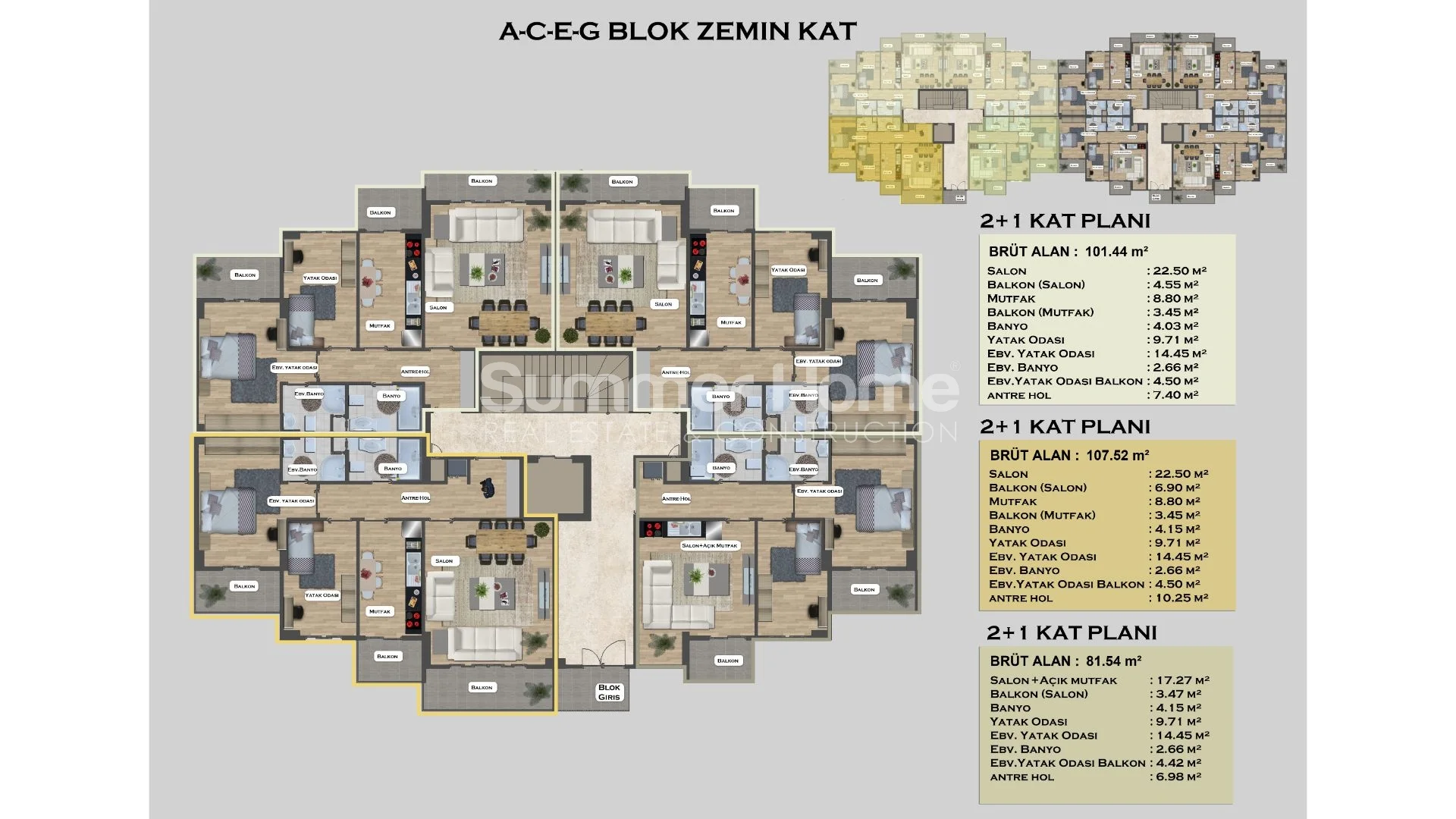 Elegant apartments in a complex in Silivri, Istanbul Plan - 27
