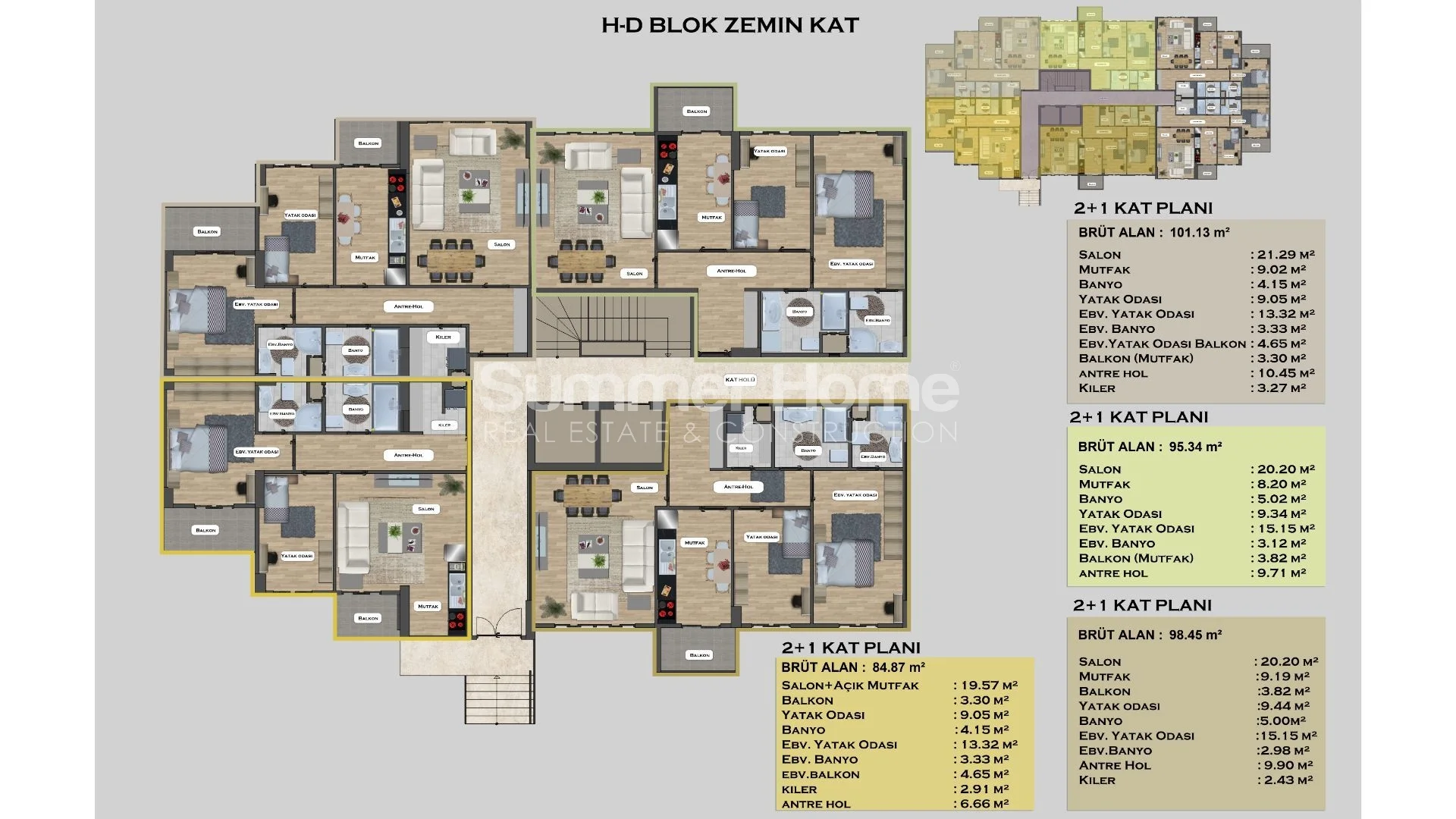 Elegant apartments in a complex in Silivri, Istanbul Plan - 28