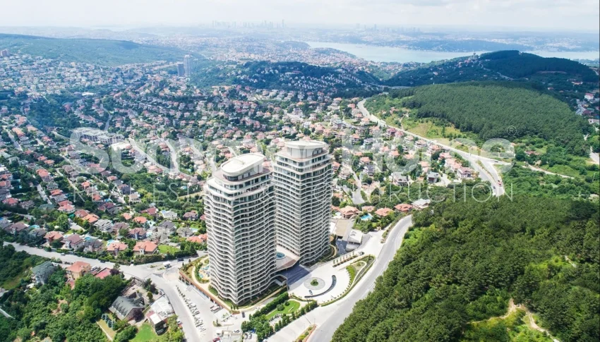 Stylish Sea View Apartments For Sale in Beykoz Istanbul