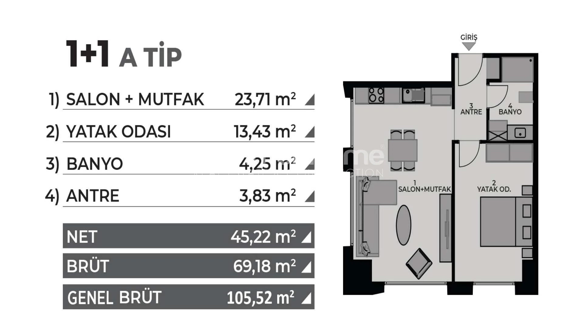 Contemporary Apartments for Sale in Fekirtepe, Kadikoy Plan - 6