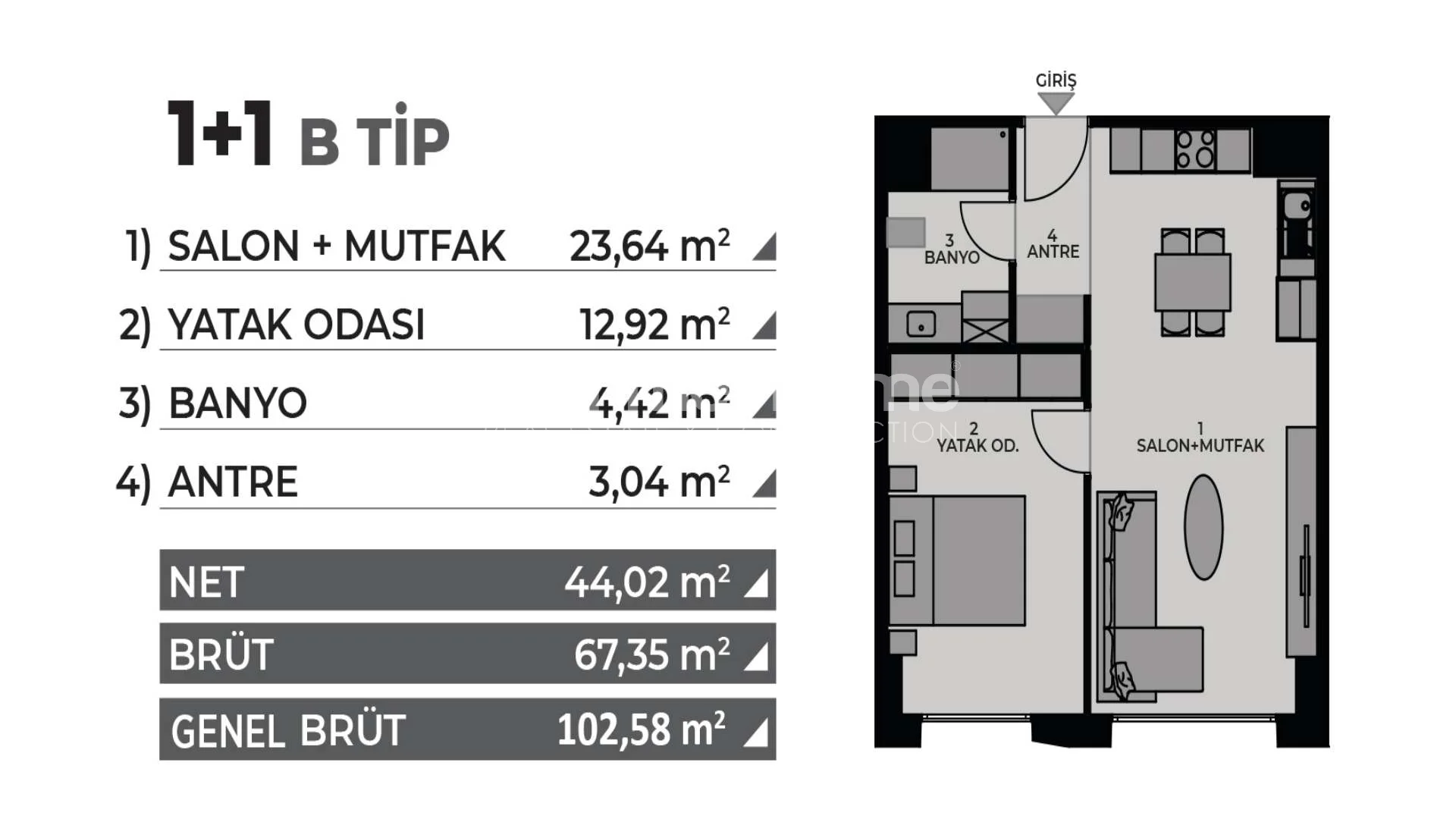 Contemporary Apartments for Sale in Fekirtepe, Kadikoy Plan - 7