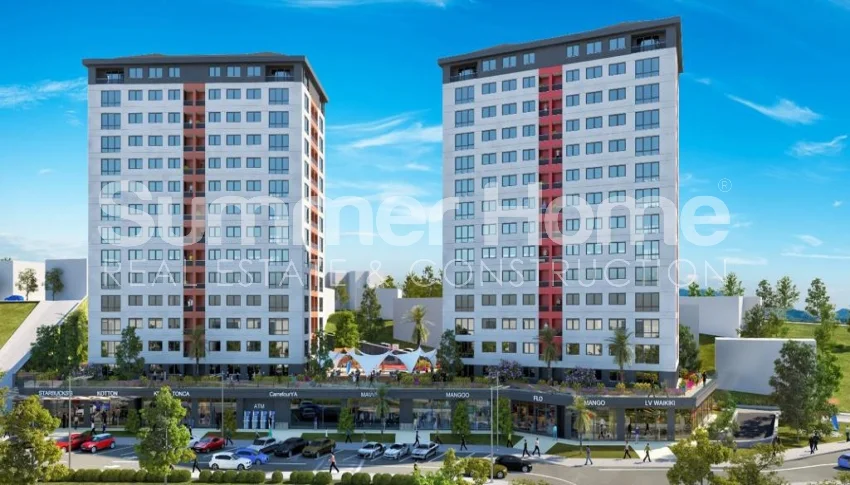 high-rise luxury complex offers amazing view in Kartal