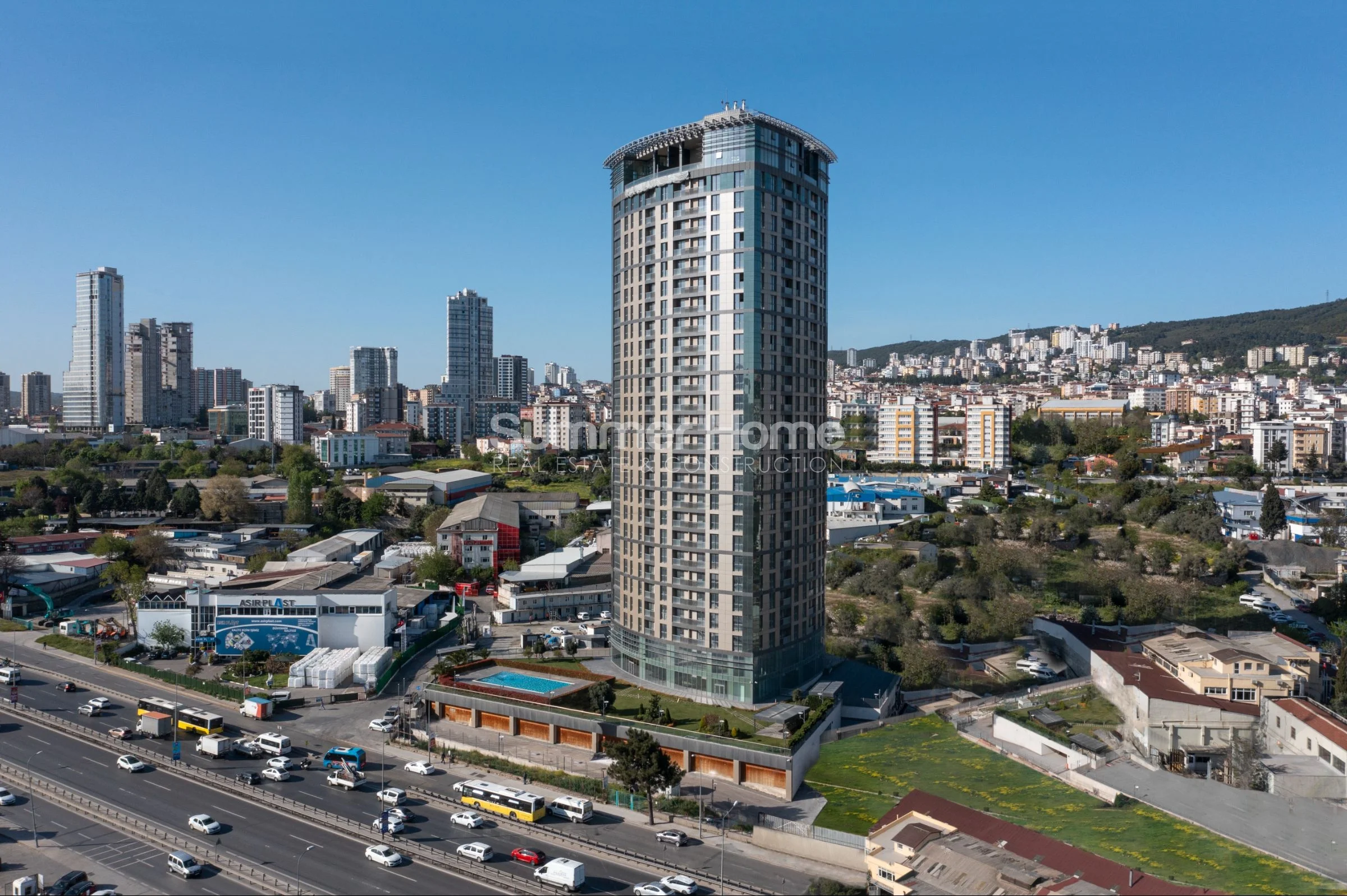 Spectacular tower in the city’s new Center, Kartal, Istanbul Plan - 26