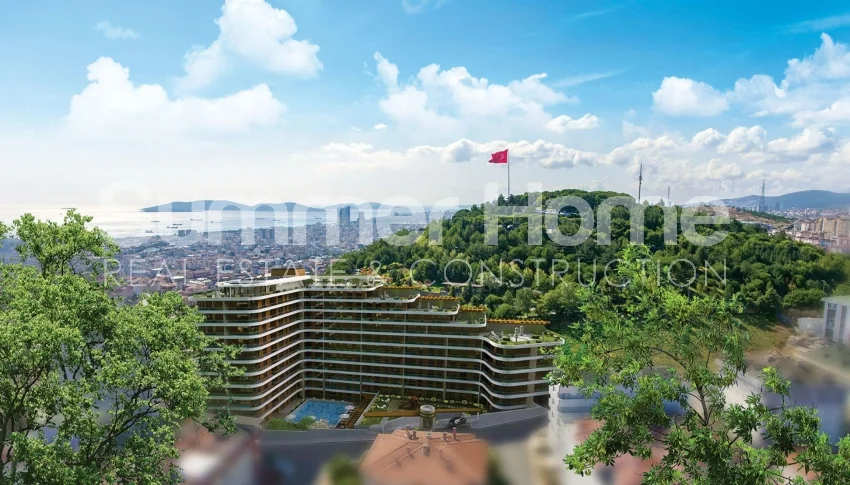 Perfectly Situated Apartments with Sea Views in Pendik Facilities - 15