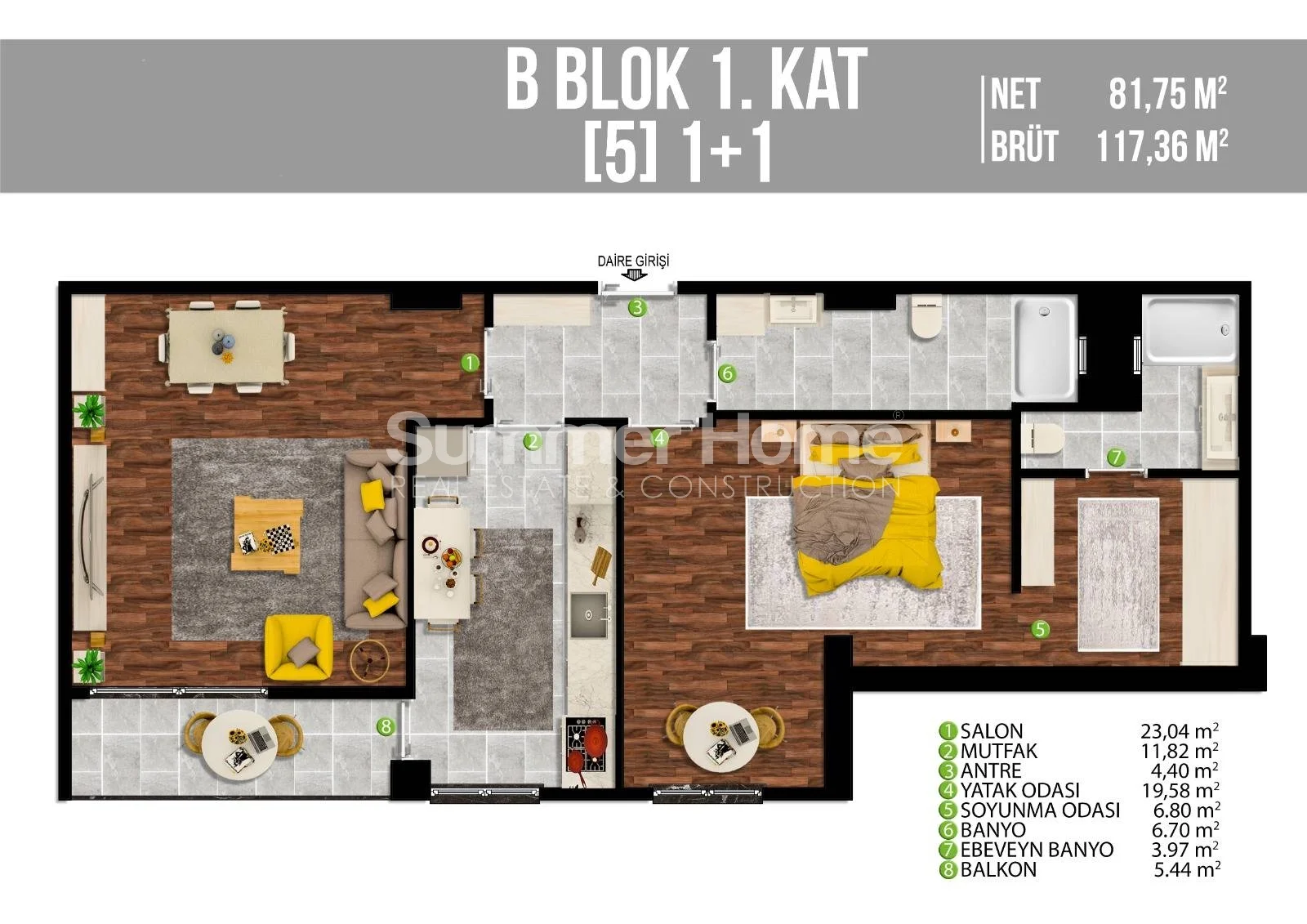 Elegant and well-located apartments in Pendik, Istanbul Plan - 18