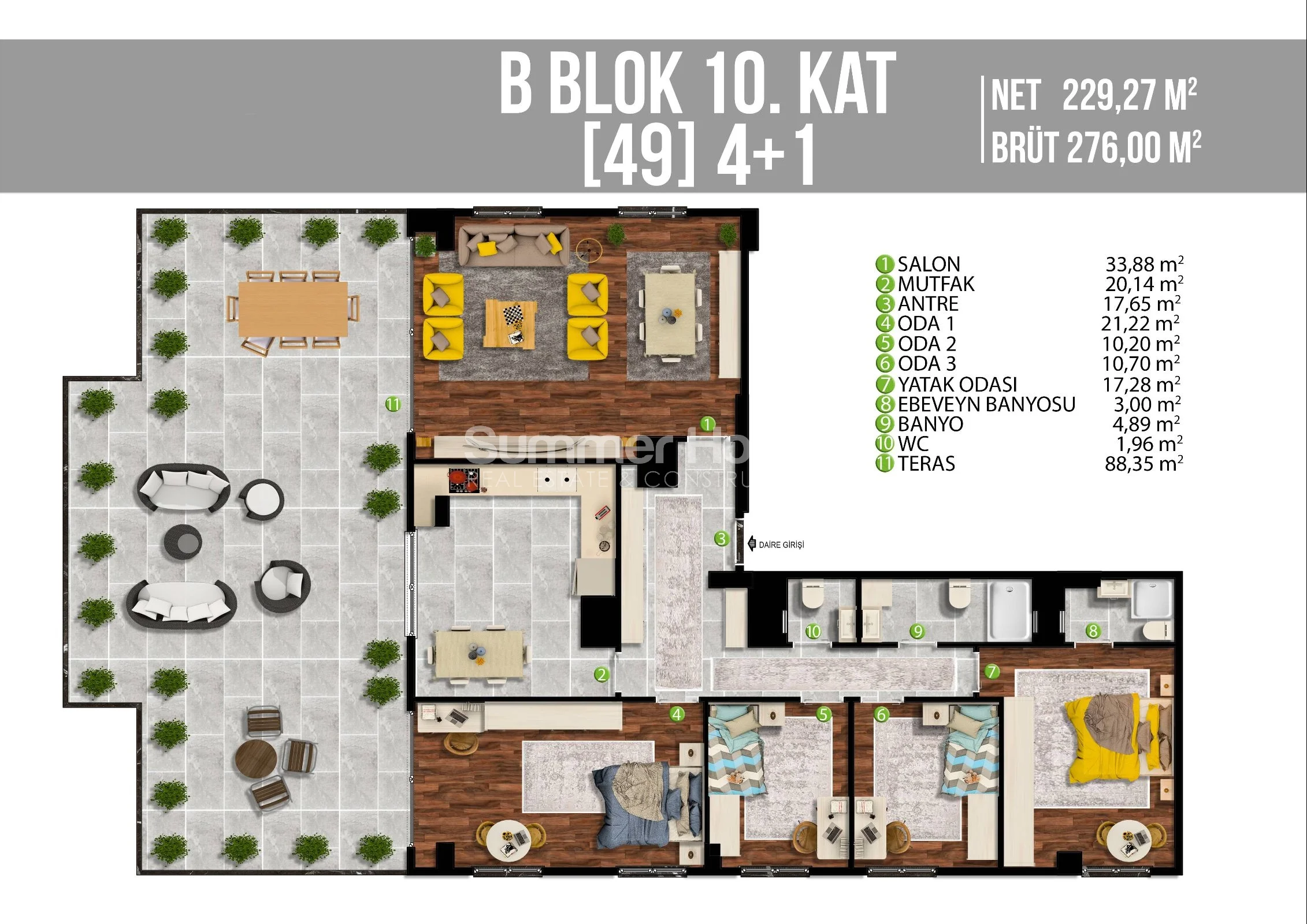 Elegant and well-located apartments in Pendik, Istanbul Plan - 22