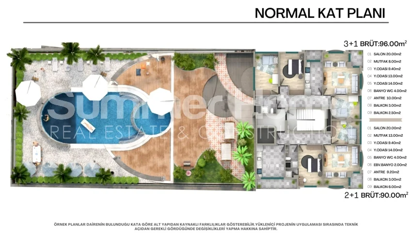 Deluxe apartments centrally located in Esenyurt, Istanbul Plan - 23