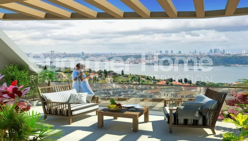 Elegant Apartments with Panoramic Bosphorus Views in Uskudar