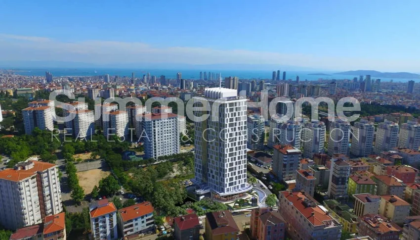 Newly built sea view apartments in Kartal, Istanbul