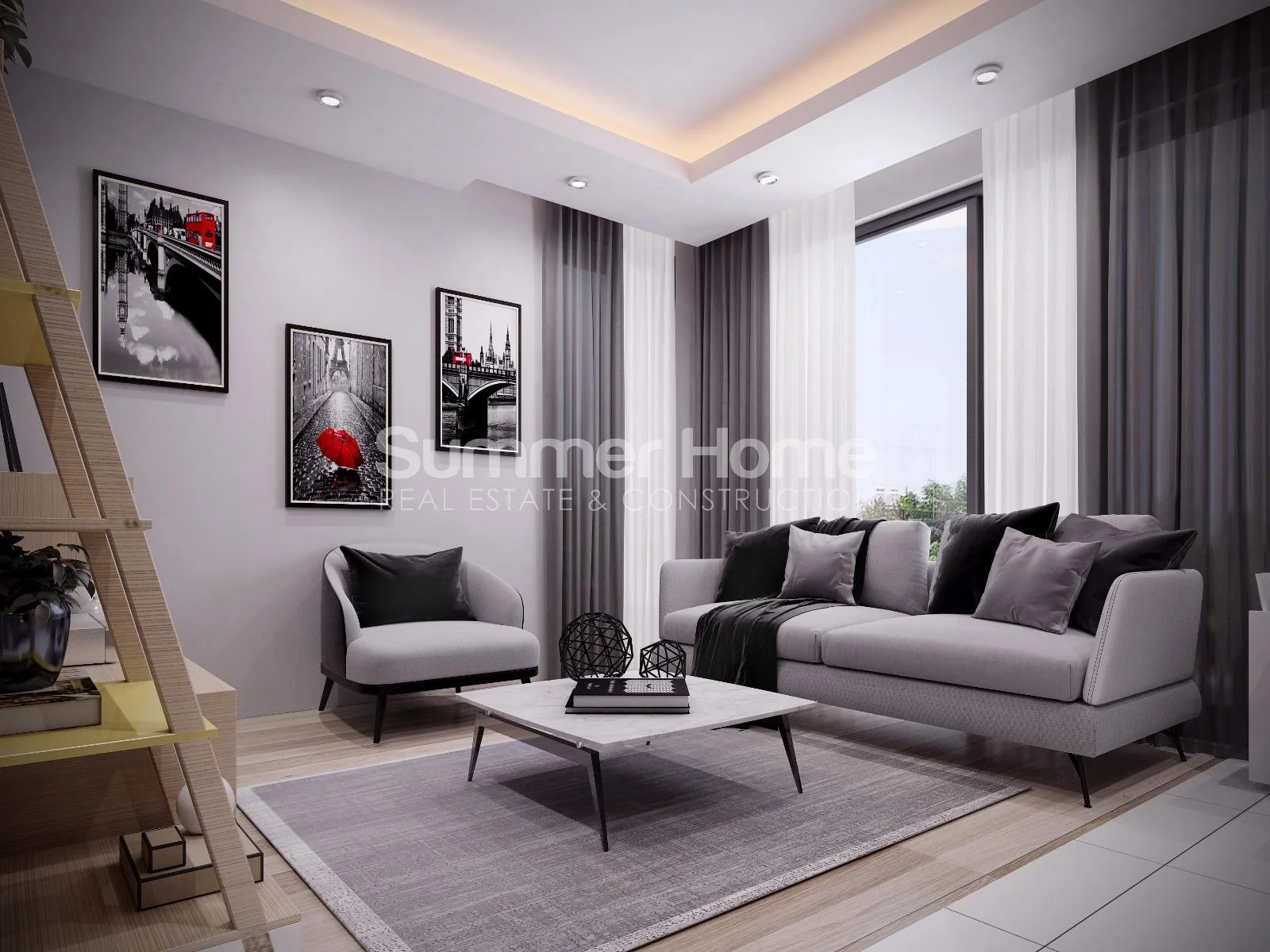 Neatly designed apartments for sale in Antalya  Interior - 6