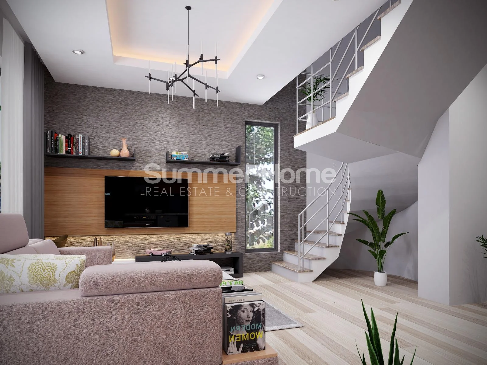 Neatly designed apartments for sale in Antalya  Interior - 9