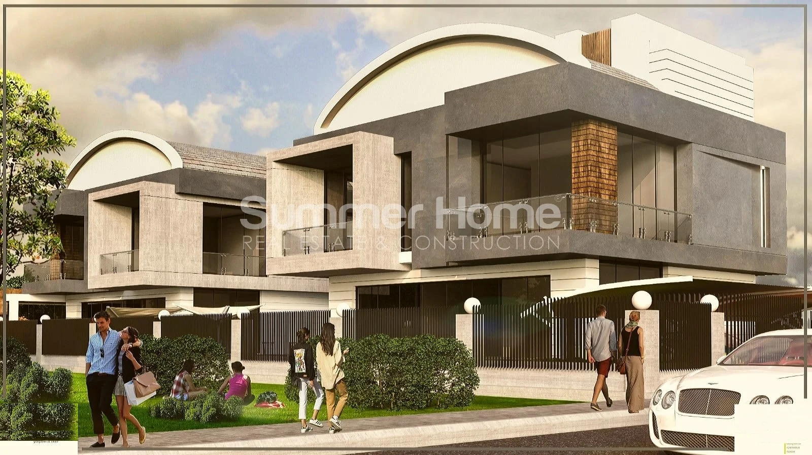 Modern villas with smart home system for sale in Antalya  General - 3