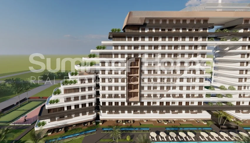 Luxurious apartments in cruise ship-like residential complex in Lara General - 12