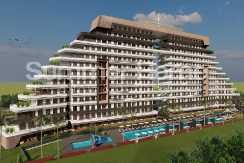 Luxurious apartments in cruise ship-like residential complex in Lara General - 15