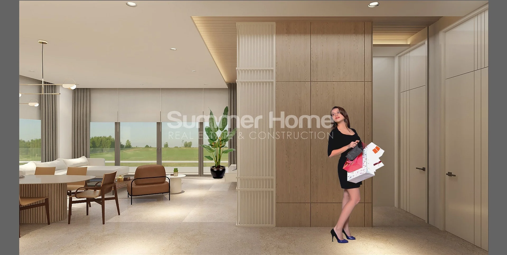 Luxurious apartments in cruise ship-like residential complex in Lara Interior - 17
