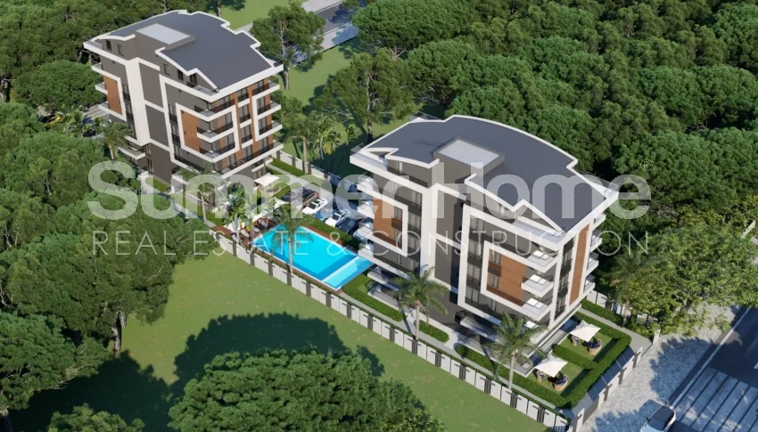 Modern-design apartments for sale in Konyaalti, Antalya 