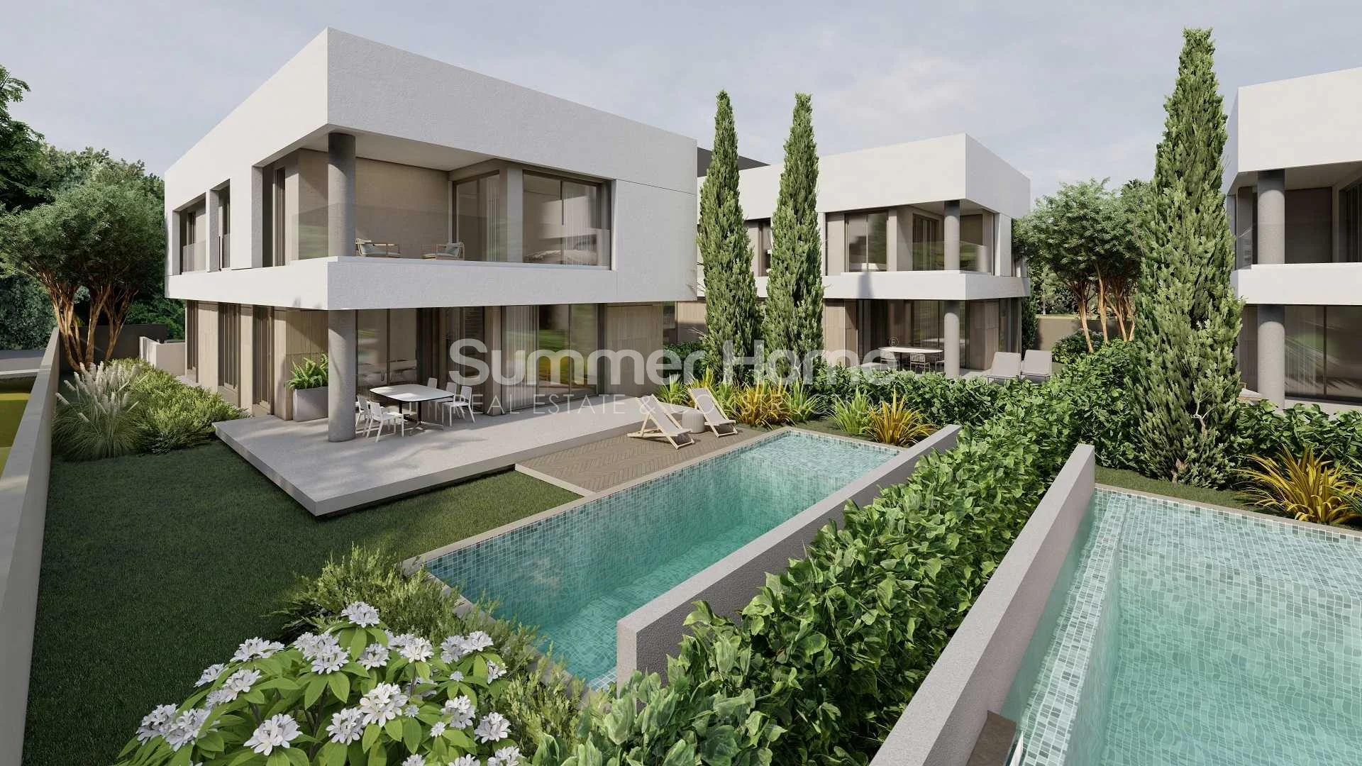 Contemporary Villas in Dosmealti Antalya general - 2