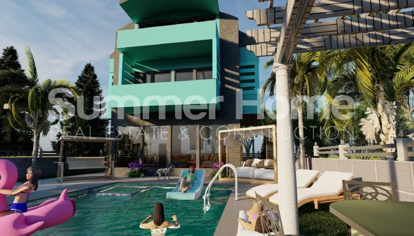 Antalya Belek'te Geniş Dört Yatak Odalı Villa