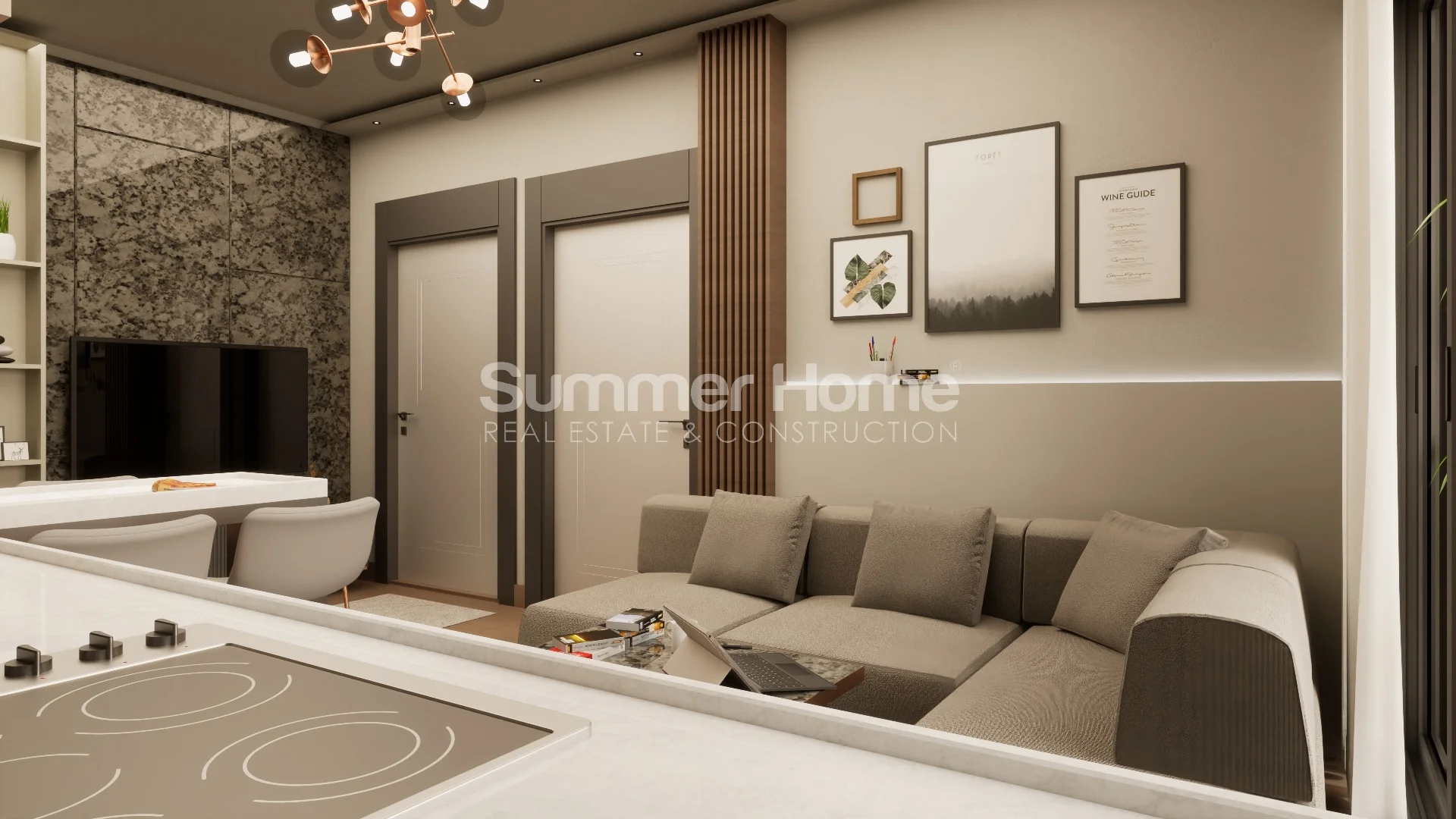 Spacious Luxury Apartments in Altintas Interior - 12