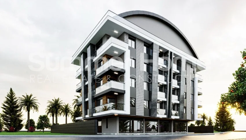 Apartamente moderne elegante në Konyaalti shumë të dëshirueshme
