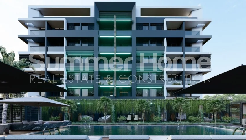 Stylish two-bedroomed apartments in Altintas, Antalya
