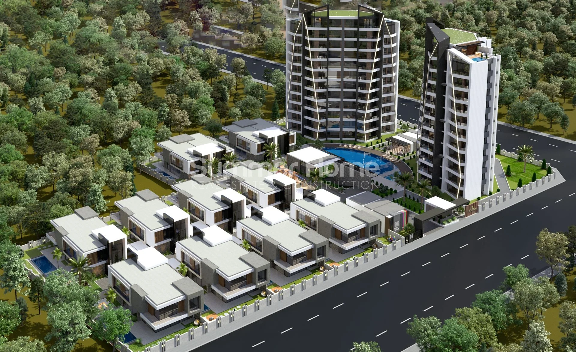 Stunning twin tower in the modern part of Antalya, Altint General - 22