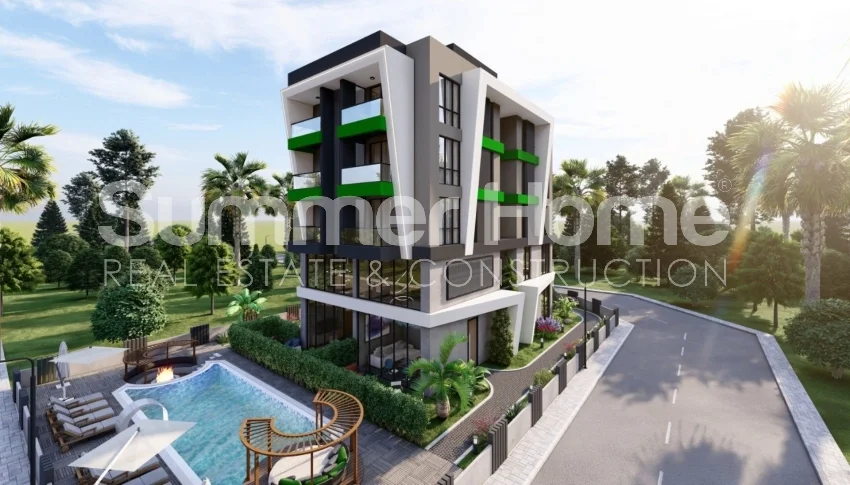 High-technology apartments in the Kepez region of Antalya