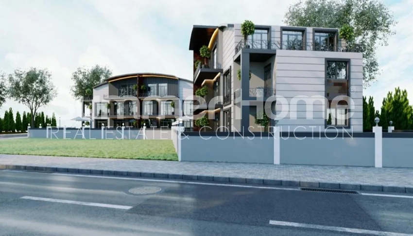 Úplne nové apartmány sa nachádzajú v Beleku východne od Antalye
