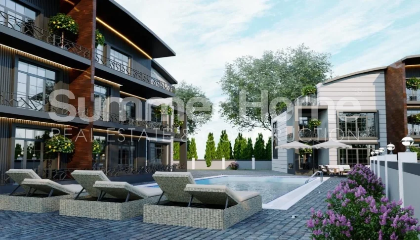 Úplne nové apartmány sa nachádzajú v Beleku východne od Antalye
