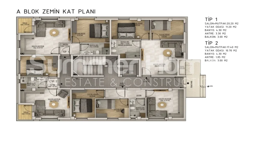 Elegant Apartments in Attractive Area of Serik, Antalya Plan - 56