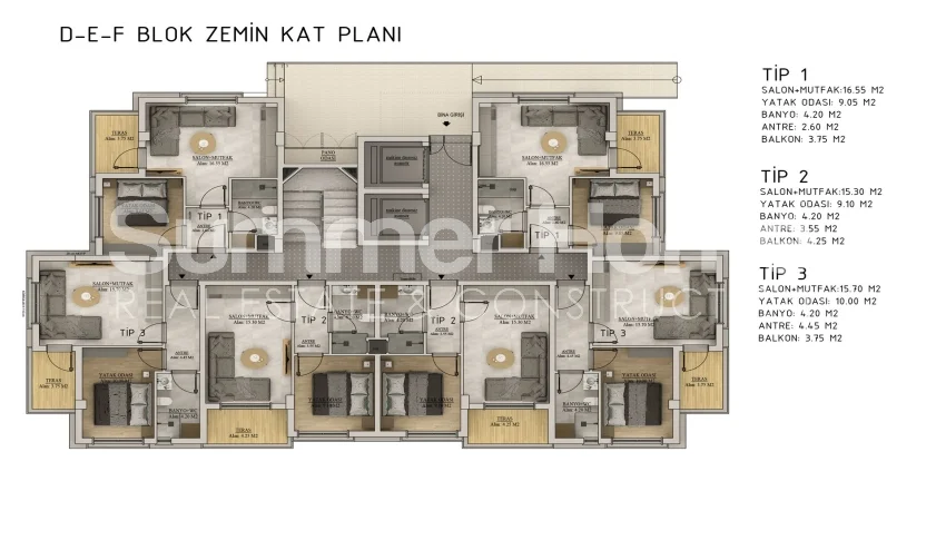 Elegant Apartments in Attractive Area of Serik, Antalya Plan - 57