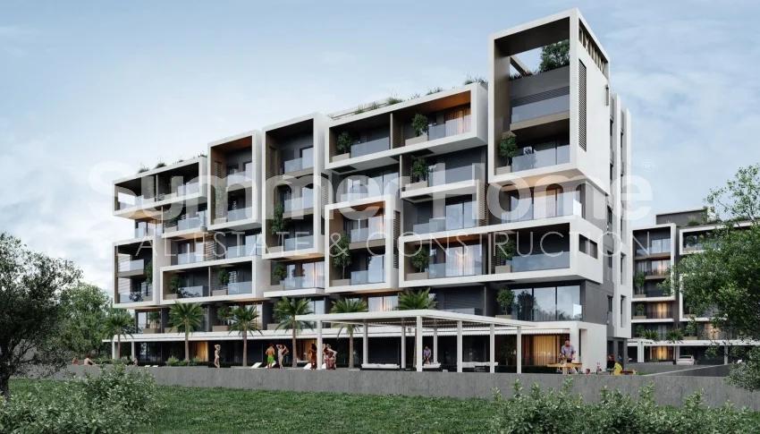 Modernūs apartamentai netoli oro uosto Aksu, Antalijoje