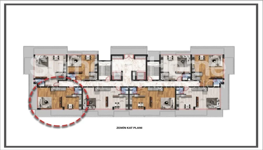 Elegant apartments near to beach in Konyaalti, Antalya Plan - 46