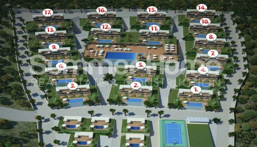 Unique Apartments in Prestigious Neighborhood of Milas,Mugla Plan - 12