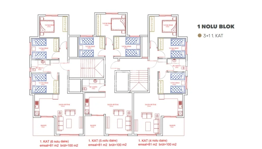 Stylishly elegant apartments located in Bodrum, Mugla Plan - 15