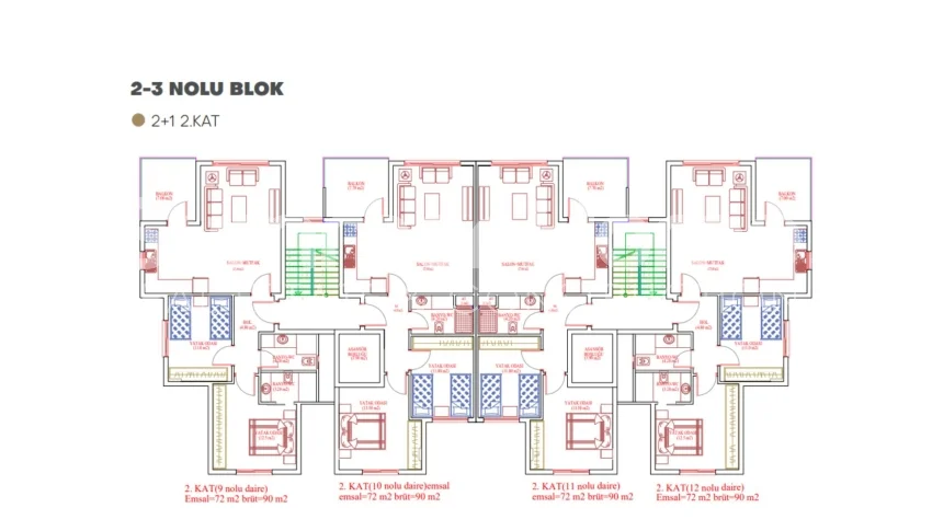 Stylishly elegant apartments located in Bodrum, Mugla Plan - 19