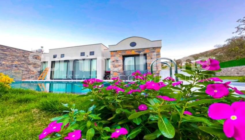 Newly built stylish villa with sea view in Bodrum, Mugla