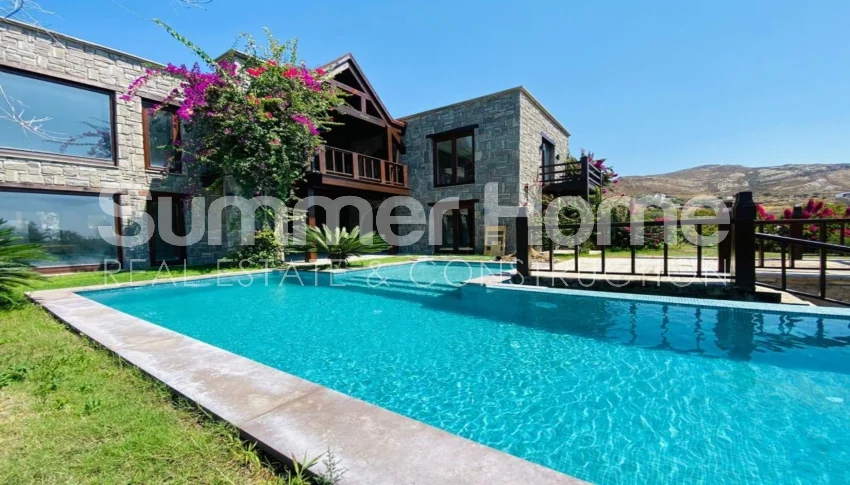 Spacious Stone Villas with Magnificent View in Bodrum, Mugla