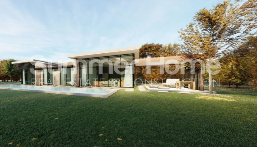 Modern villa with views of sea and nature in Bodrum, Mugla