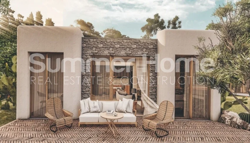 Luxusné 2-spálňové vily s vynikajúcim výhľadom v Bodrume