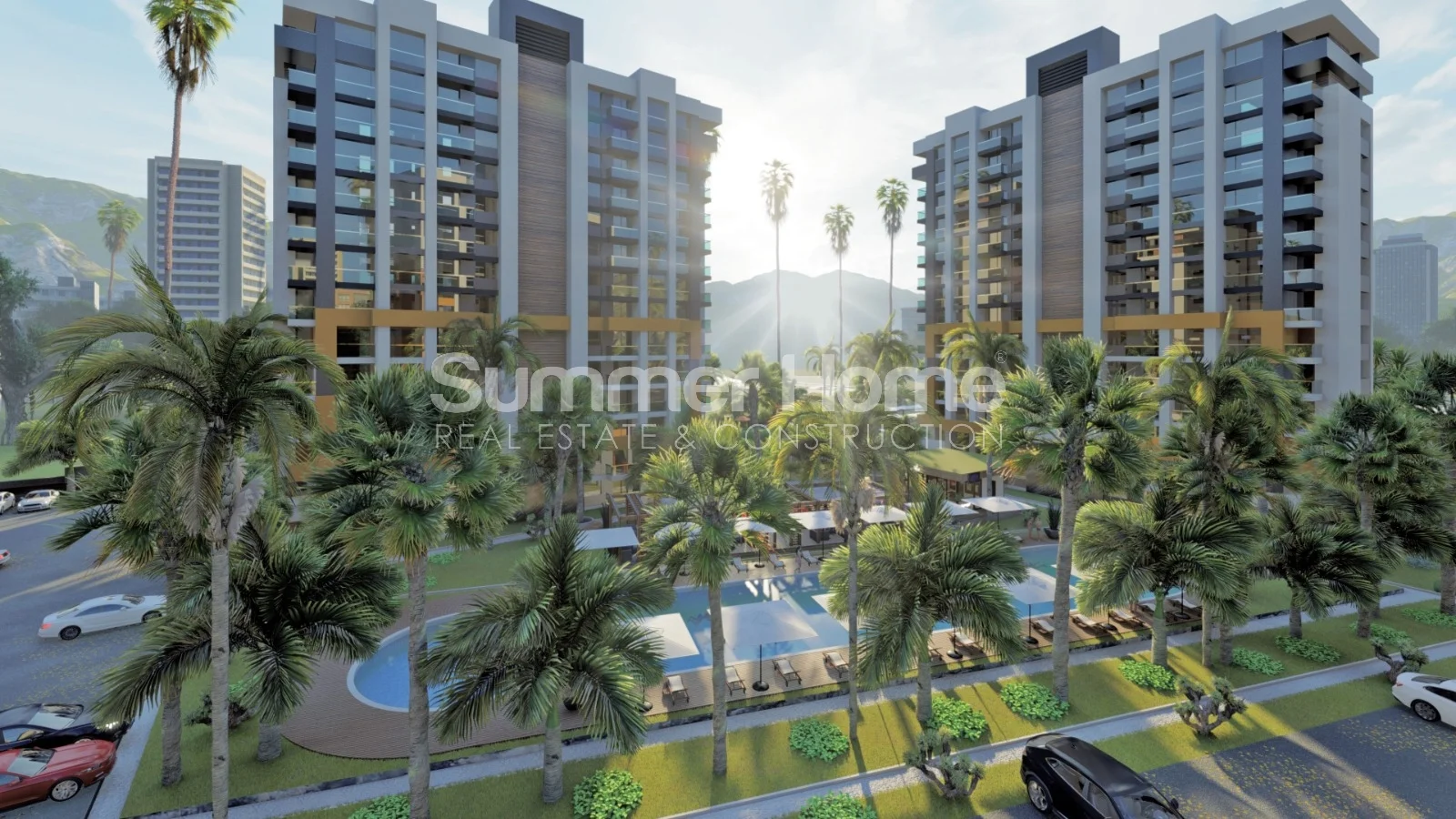 complex with various apartment options for sale near Antalya airport, Kepez General - 1