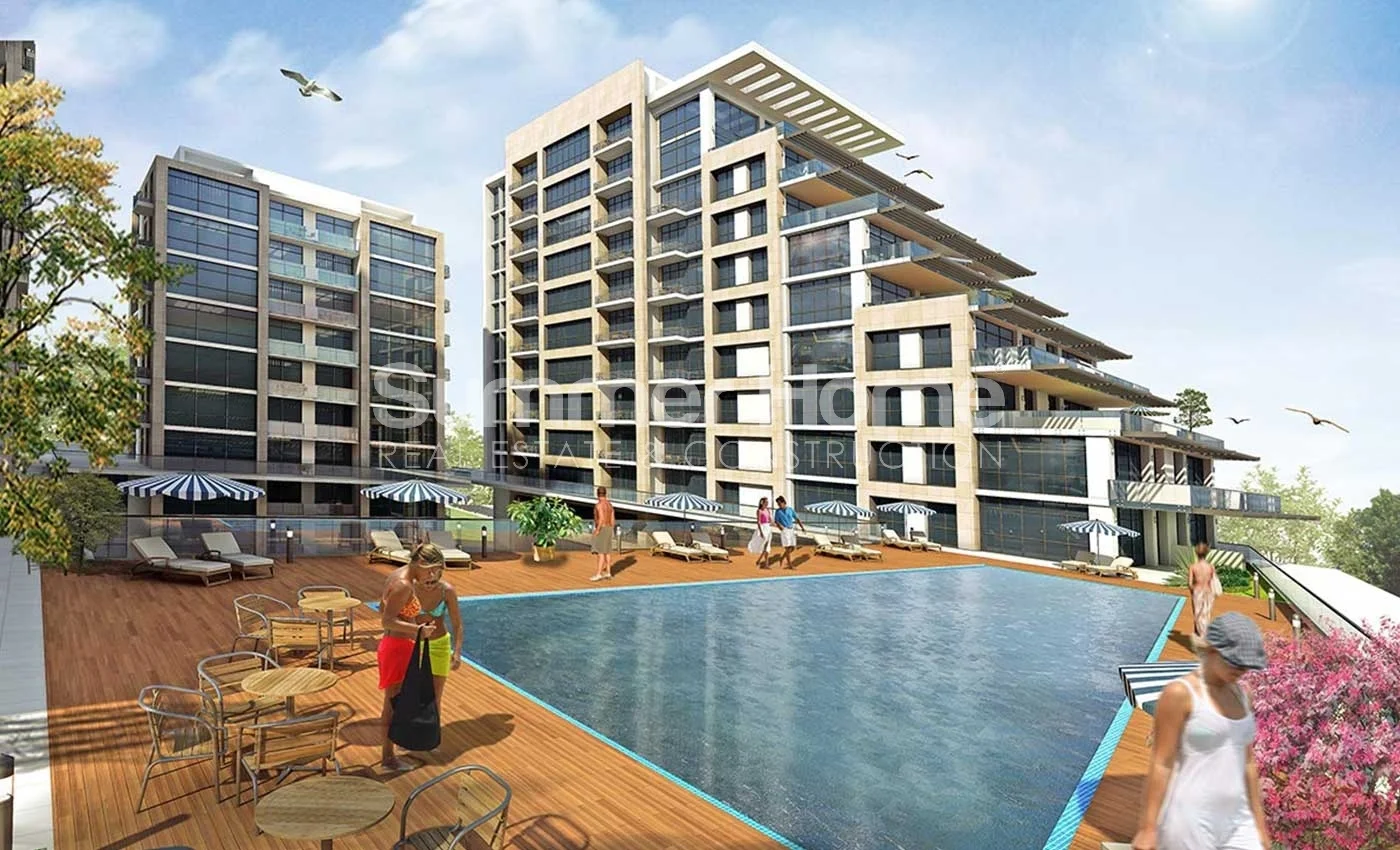 Luxurious Complex Offering Apartments with Limitless Sea View in Buyukcekmece, Istanbul General - 1