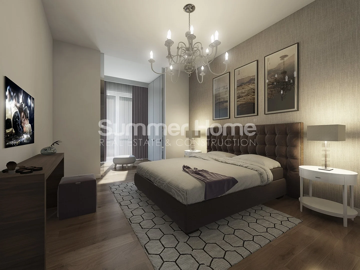 Moderne Luxuswohnungen im neuen Zentrum von Istanbul interior - 16