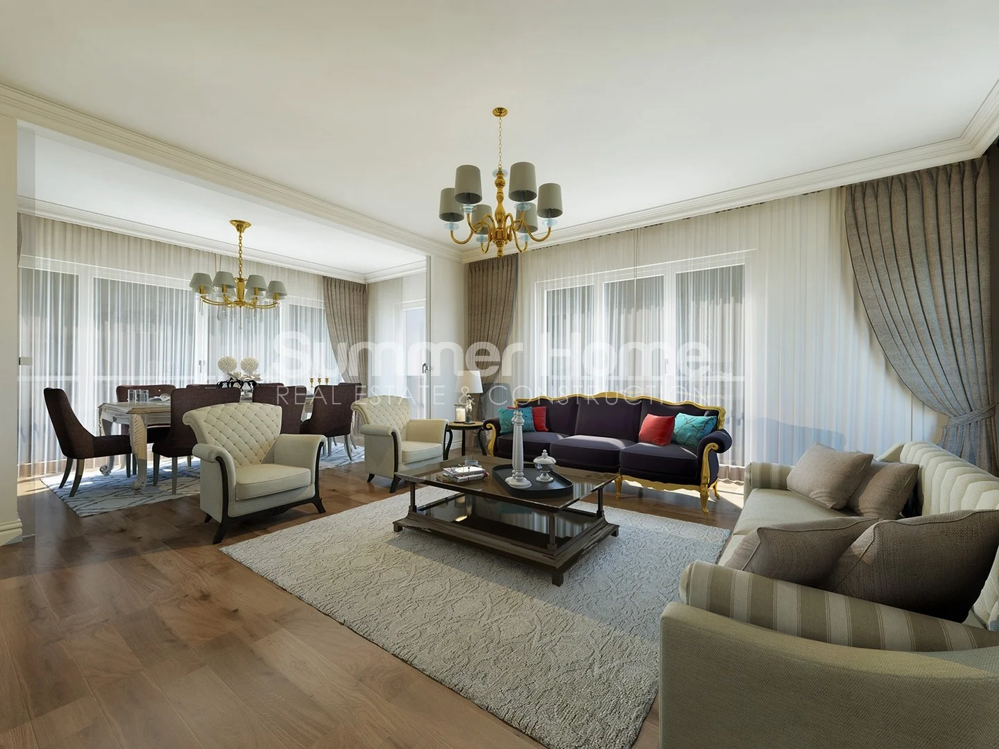 Moderne Luxuswohnungen im neuen Zentrum von Istanbul interior - 19