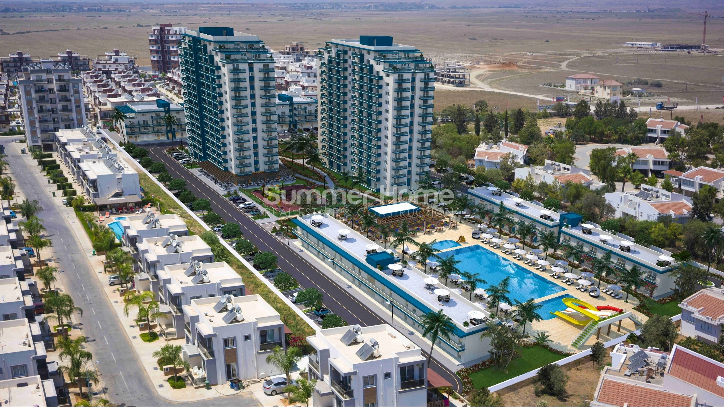 Appartements à bas prix directement par Famous Beach à Famagousta, Chypre du Nord Général - 3