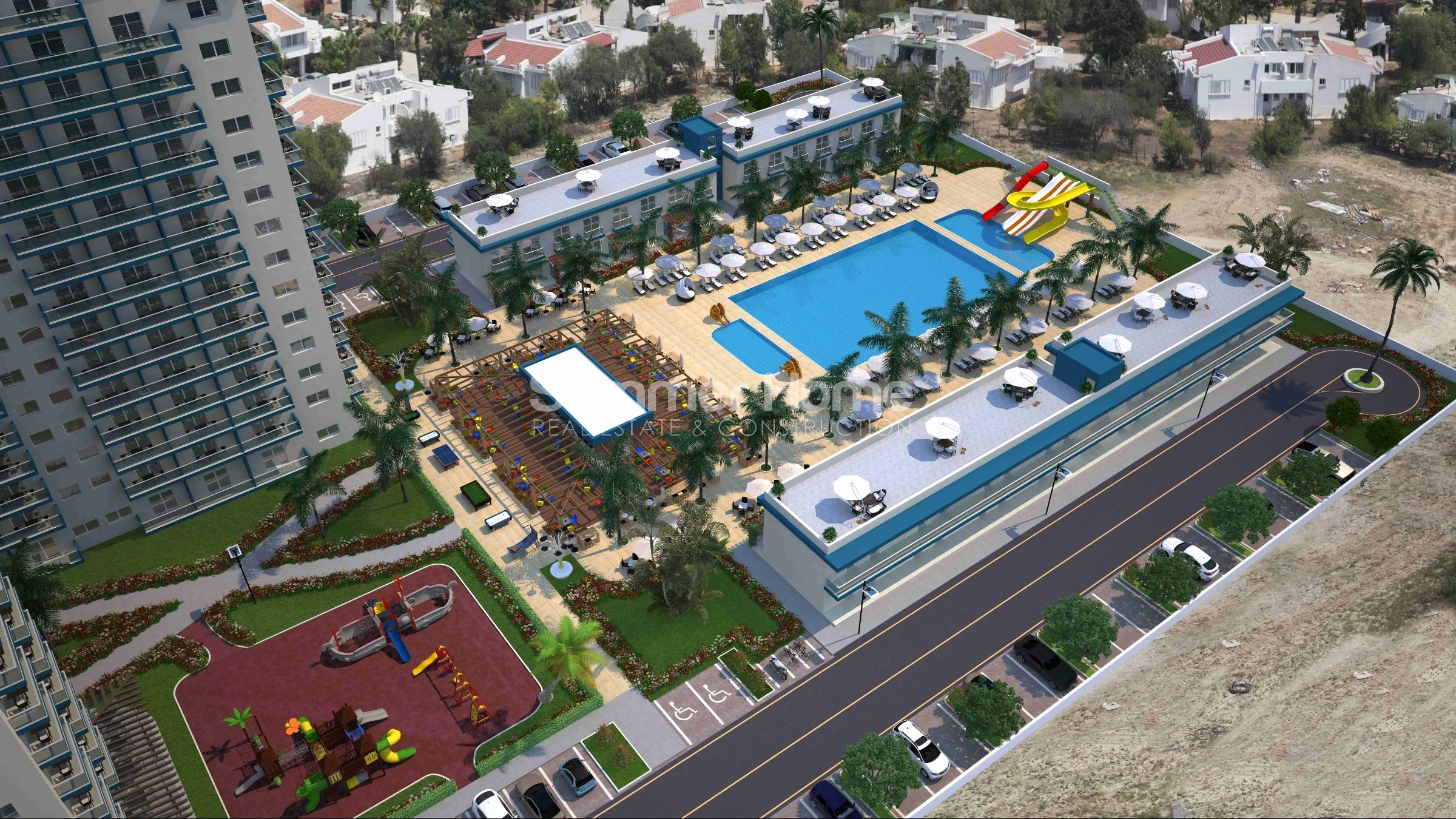 Appartements à bas prix directement par Famous Beach à Famagousta, Chypre du Nord Général - 4