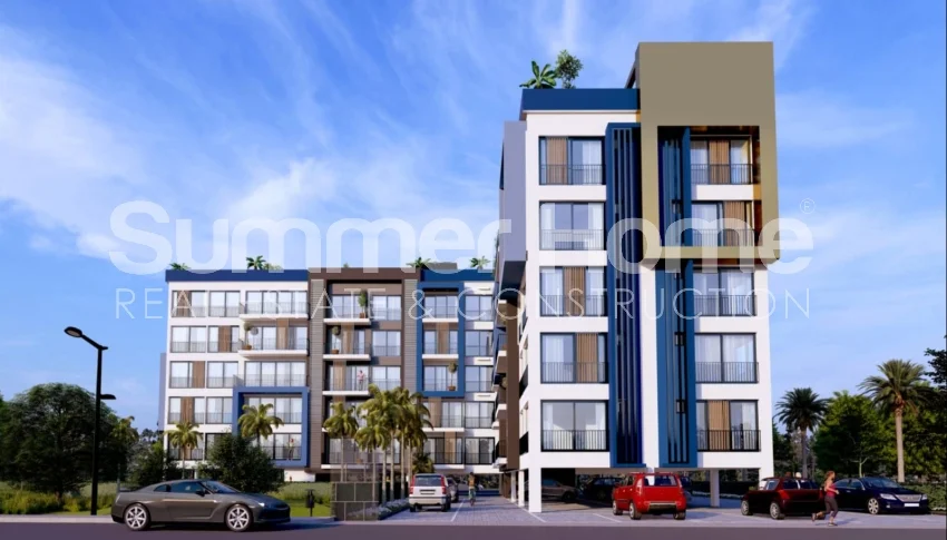 Gemütliche Architekturwohnungen in Long Beach, Zypern